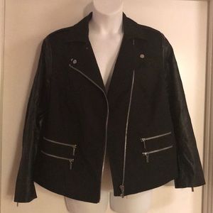 Micheal Kors motorcycle jacket size 2XL.